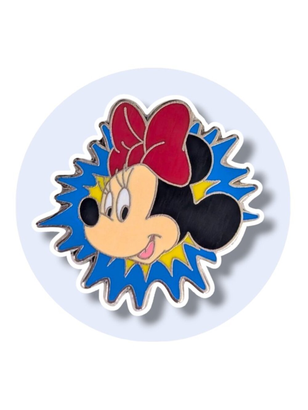 Minnie Mouse Disney Pin: Blue Starburst